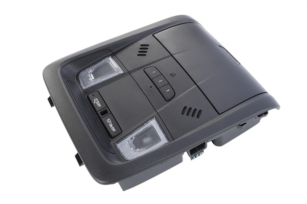 GM Genuine Parts Jet Black Roof Console
