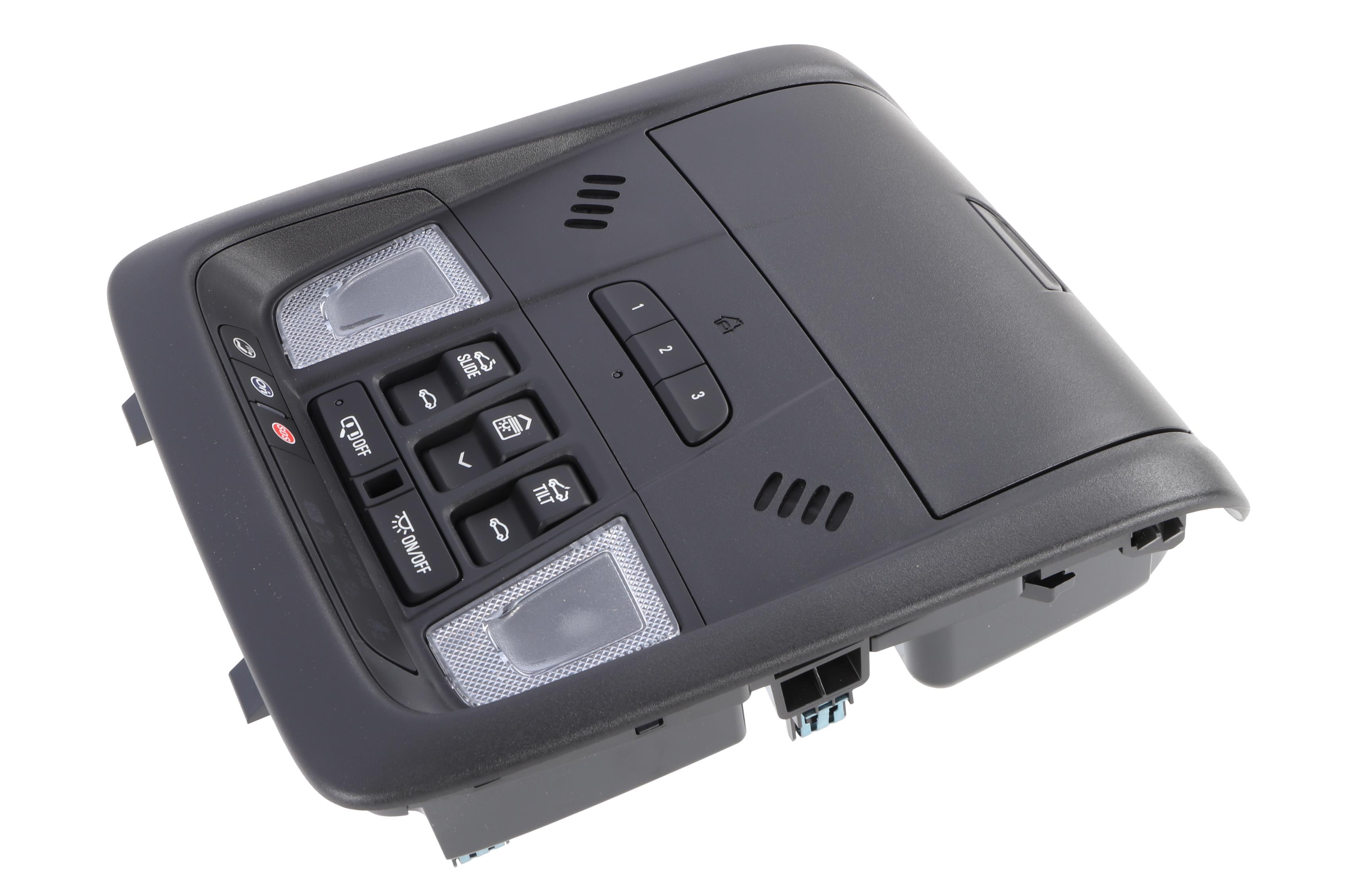 GM Genuine Parts Jet Black Roof Console