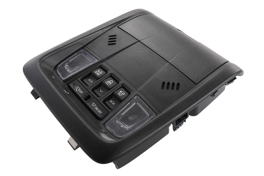 GM Genuine Parts Jet Black Roof Console