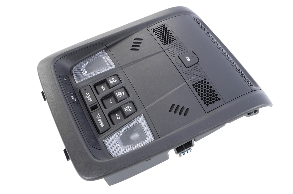 GM Genuine Parts Jet Black Roof Console