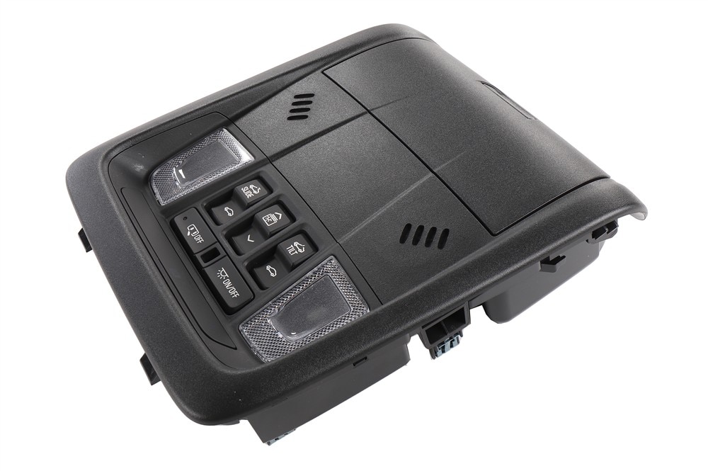 GM Genuine Parts Jet Black Roof Console