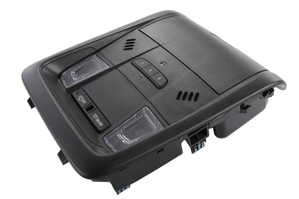 GM Genuine Parts Jet Black Roof Console