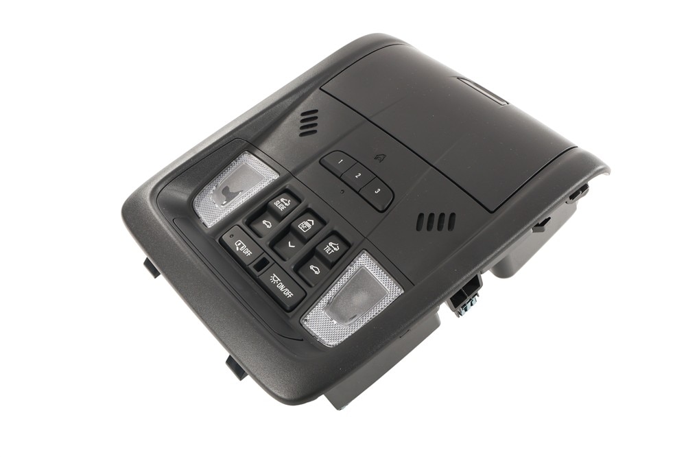 GM Genuine Parts Jet Black Roof Console