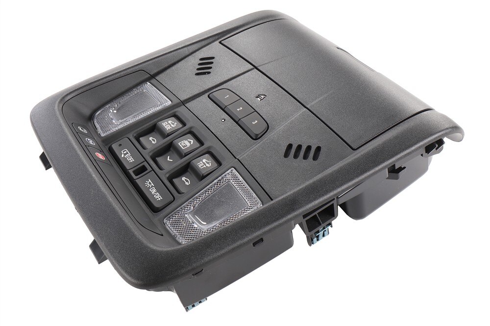 GM Genuine Parts Jet Black Roof Console