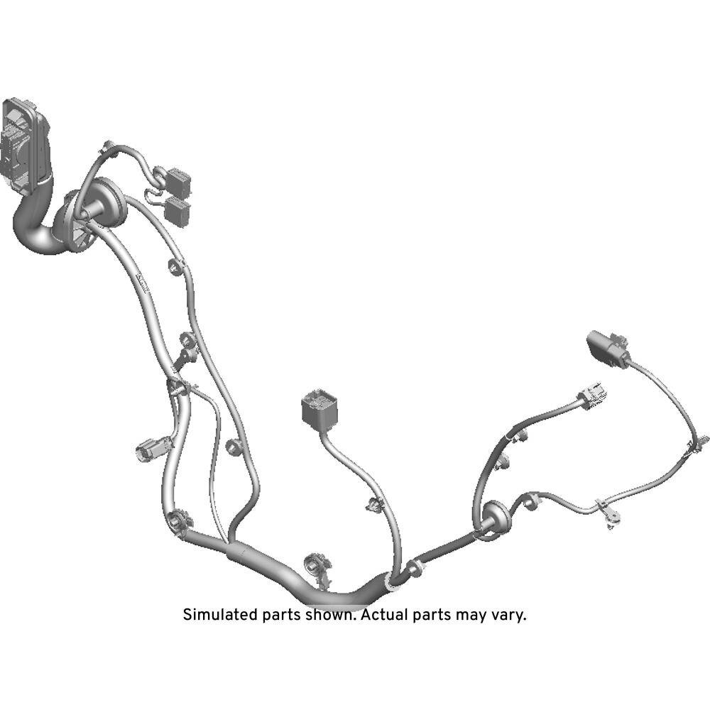 GM Genuine Parts Rear Passenger Side Door Wiring Harness
