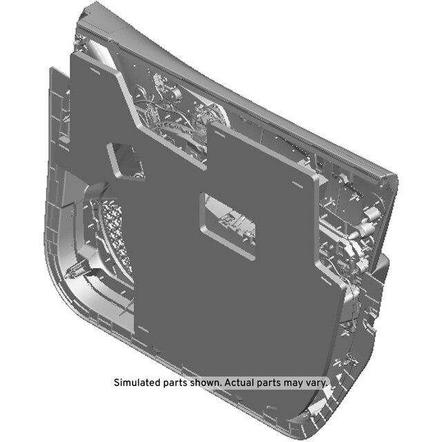 GM Genuine Parts Jet Black Front Driver Side Door Trim