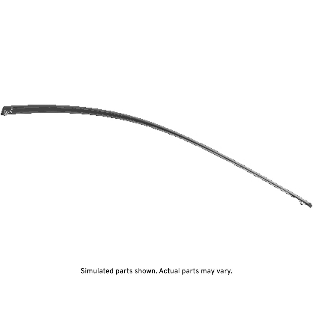 GM Genuine Parts Front Passenger Side Door Window Upper Reveal Molding