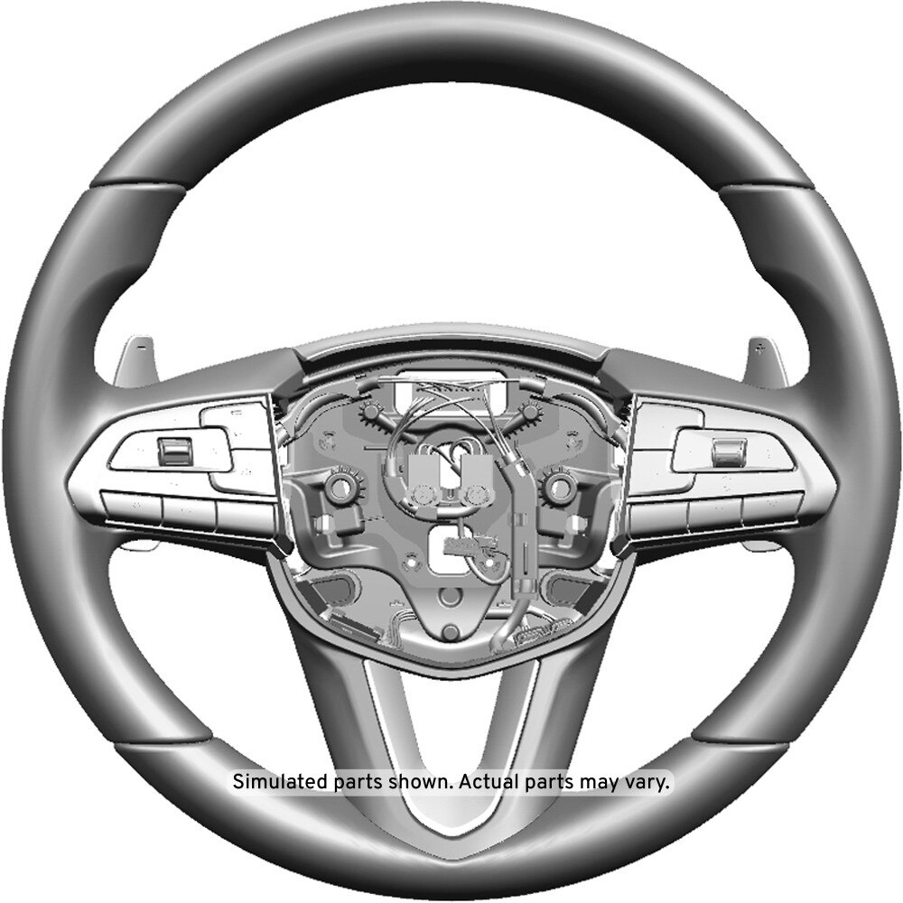 GM Genuine Parts Jet Black Steering Wheel