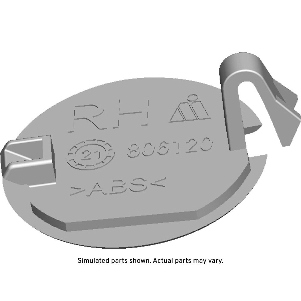 GM Genuine Parts Passenger Side Door Mirror Housing Lower Access Hole Cover