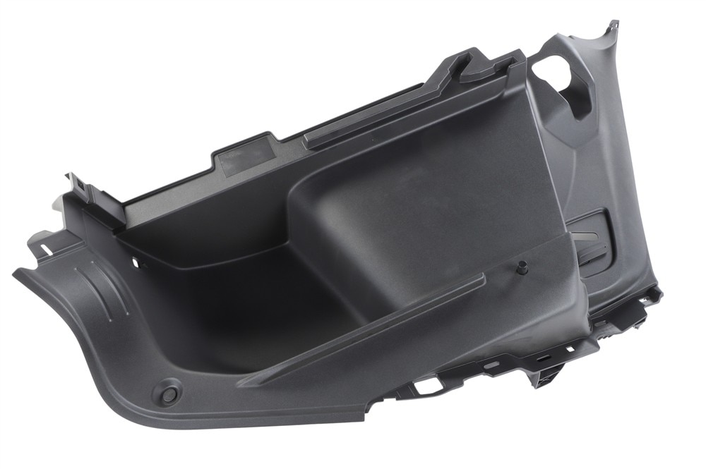 GM Genuine Parts Jet Black Passenger Side Quarter Lower Rear Trim Panel