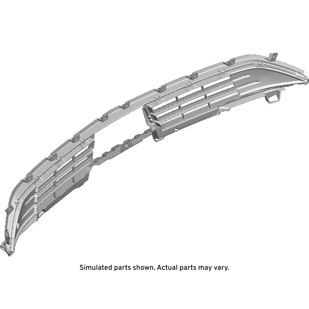 GM Genuine Parts Primed Front Lower Grille