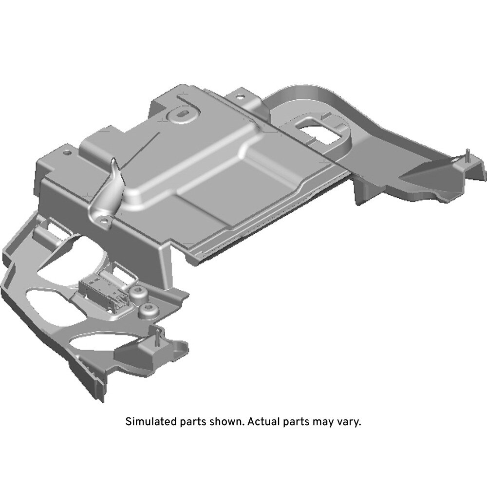 GM Genuine Parts Passenger Side Instrument Panel Lower Trim Panel Insulator