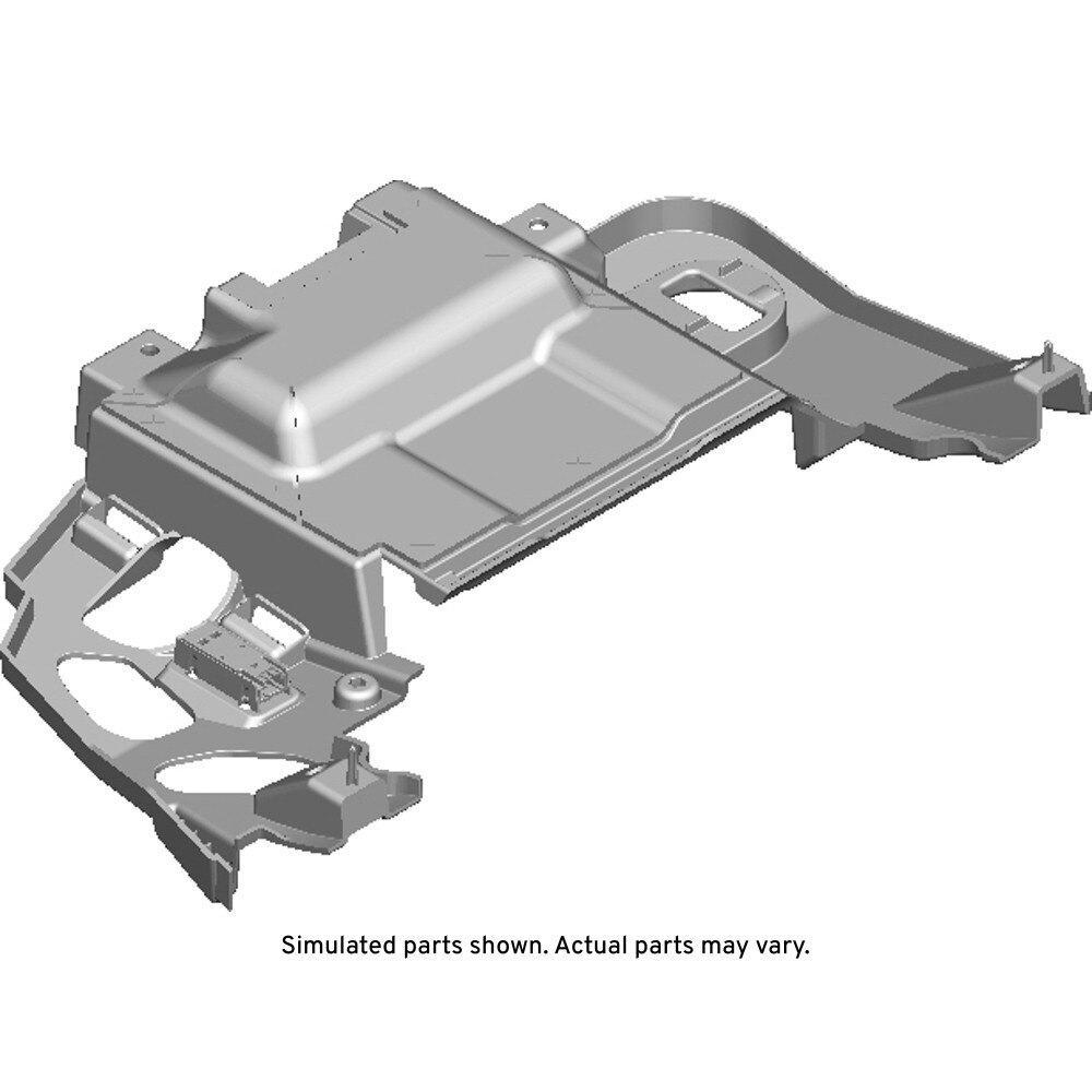 GM Genuine Parts Passenger Side Instrument Panel Lower Trim Panel Insulator