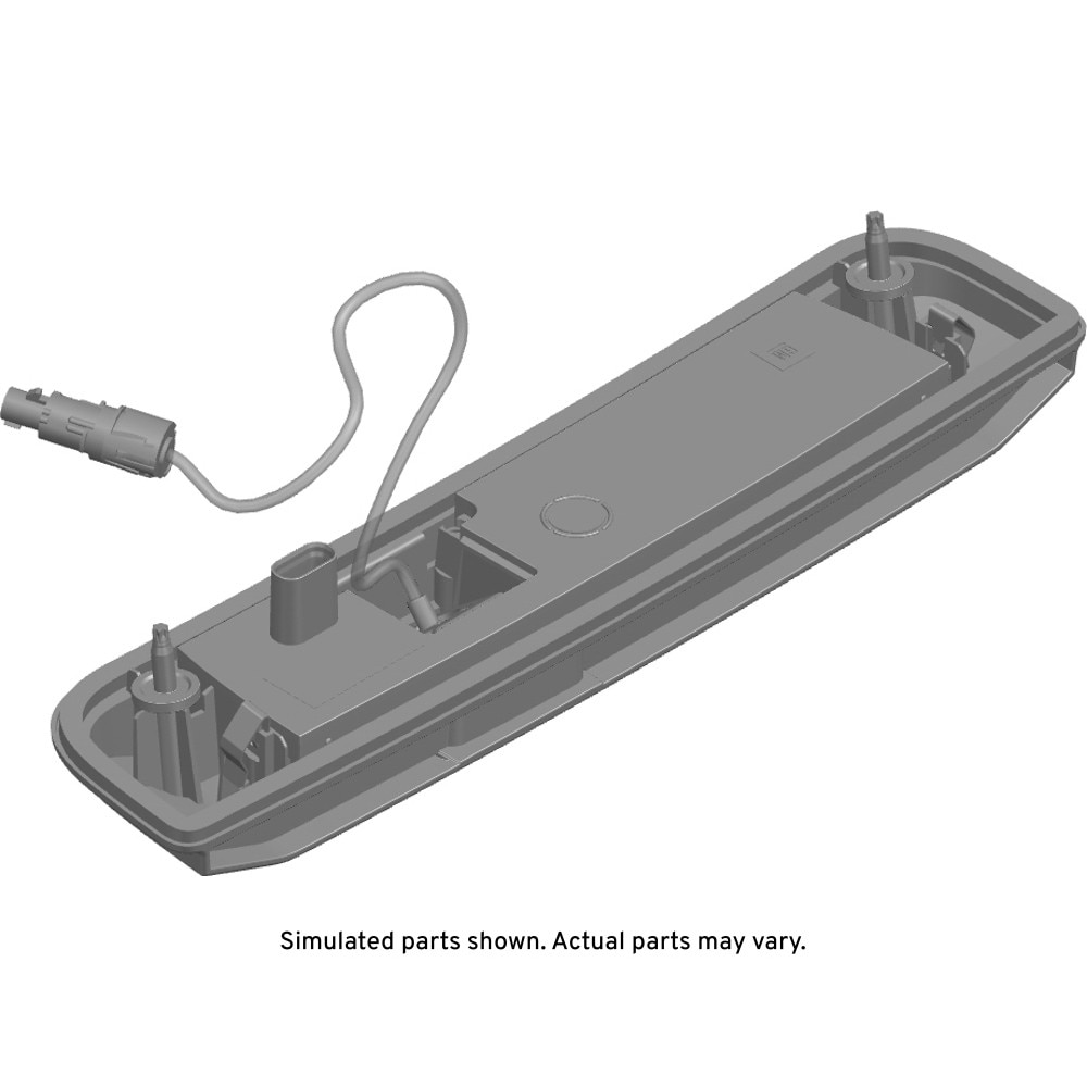 GM Genuine Parts Rear License Plate Lamp Module