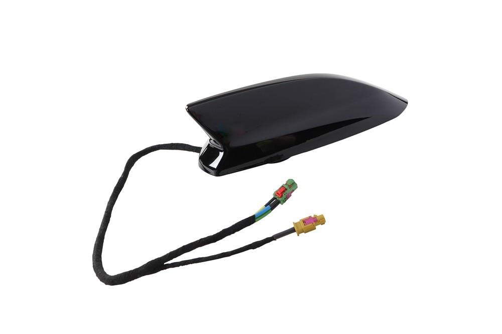 GM Genuine Parts Black Meet Kettle Metallic High Frequency Antenna