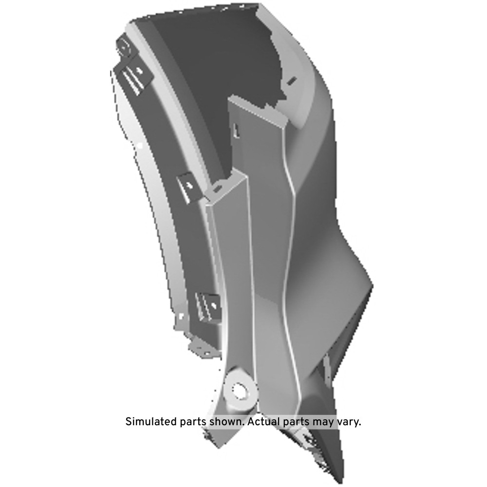 GM Genuine Parts Rear Bumper Passenger Side Upper Fascia