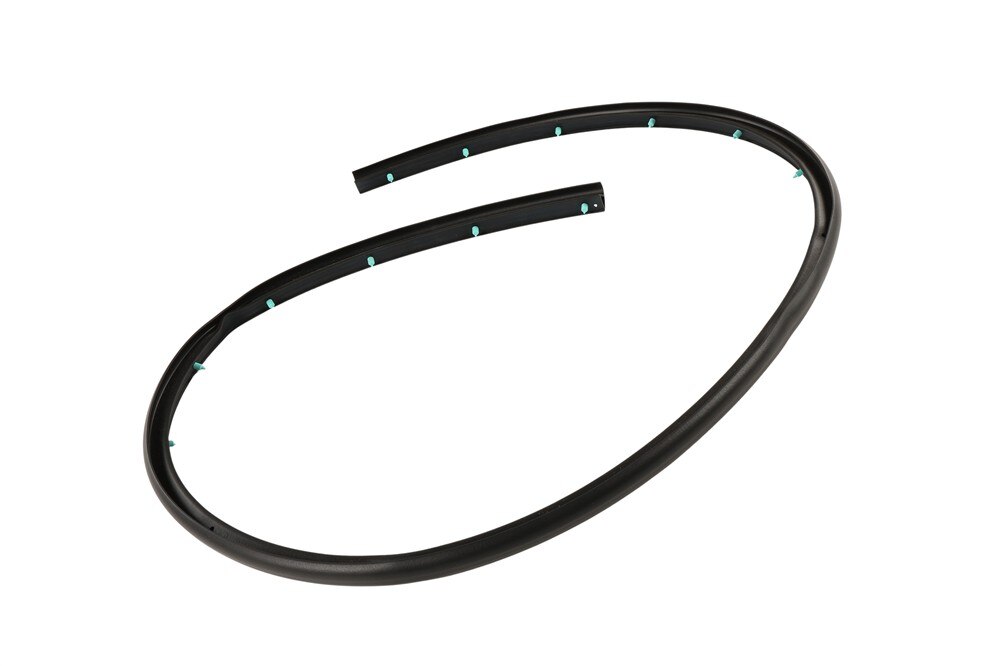 GM Genuine Parts Front and Rear Passenger Side Door Lower Auxiliary Weatherstrip