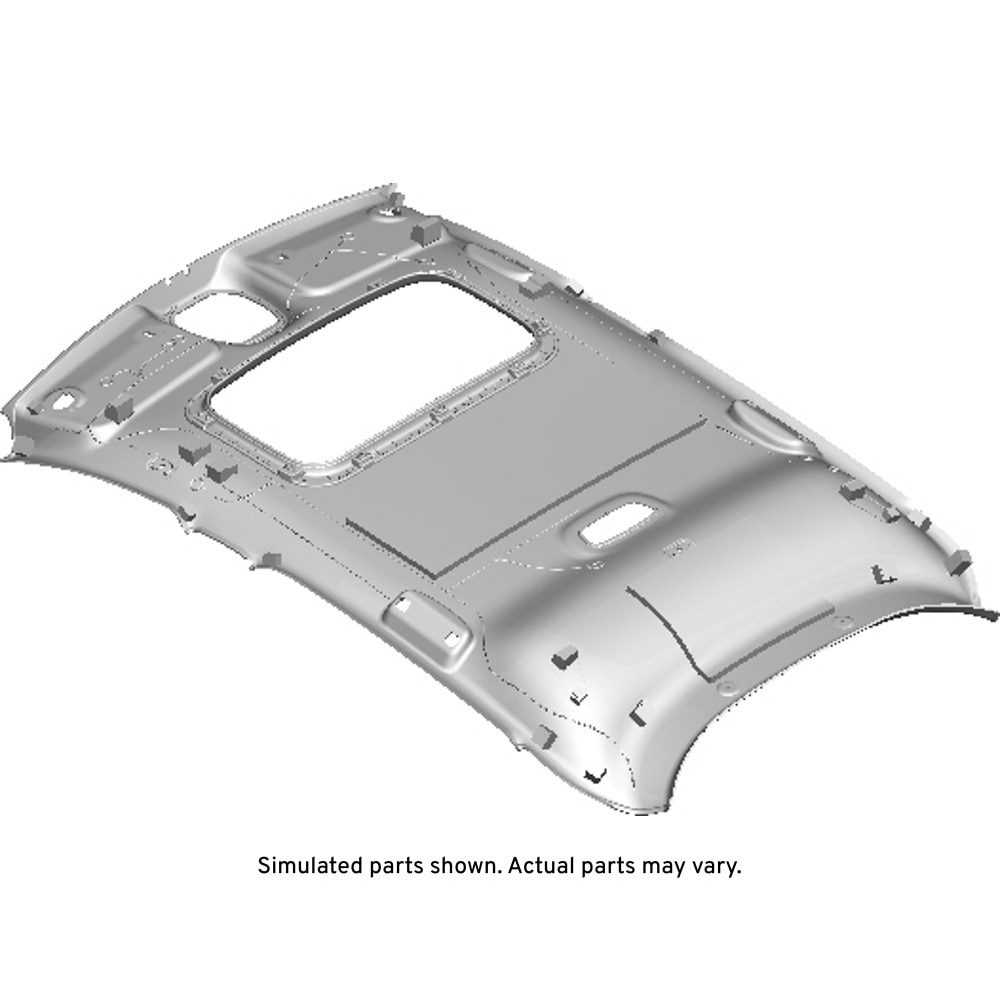 GM Genuine Parts Jet Black Headlining Trim Panel