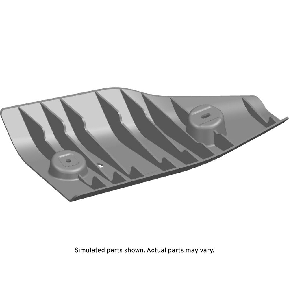 GM Genuine Parts Underbody Rear Air Rear Deflector