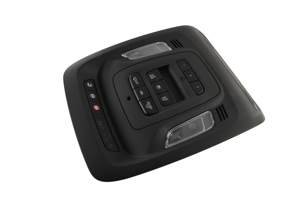 GM Genuine Parts Jet Black Roof Console