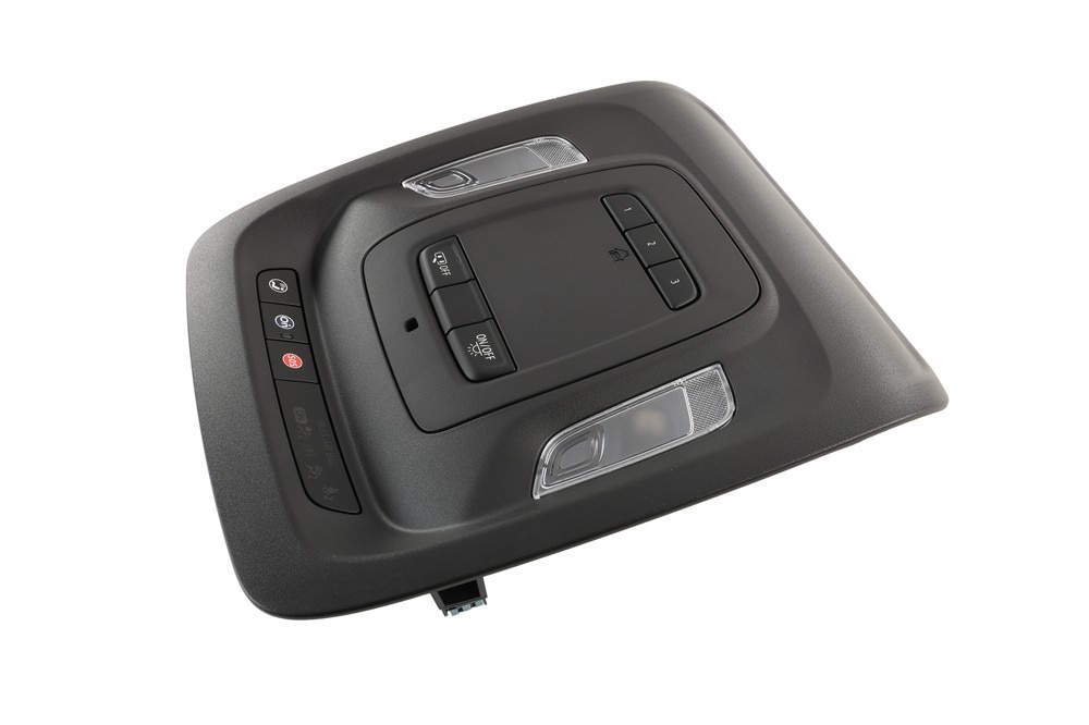 GM Genuine Parts Jet Black Roof Console