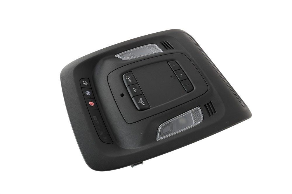 GM Genuine Parts Jet Black Roof Console