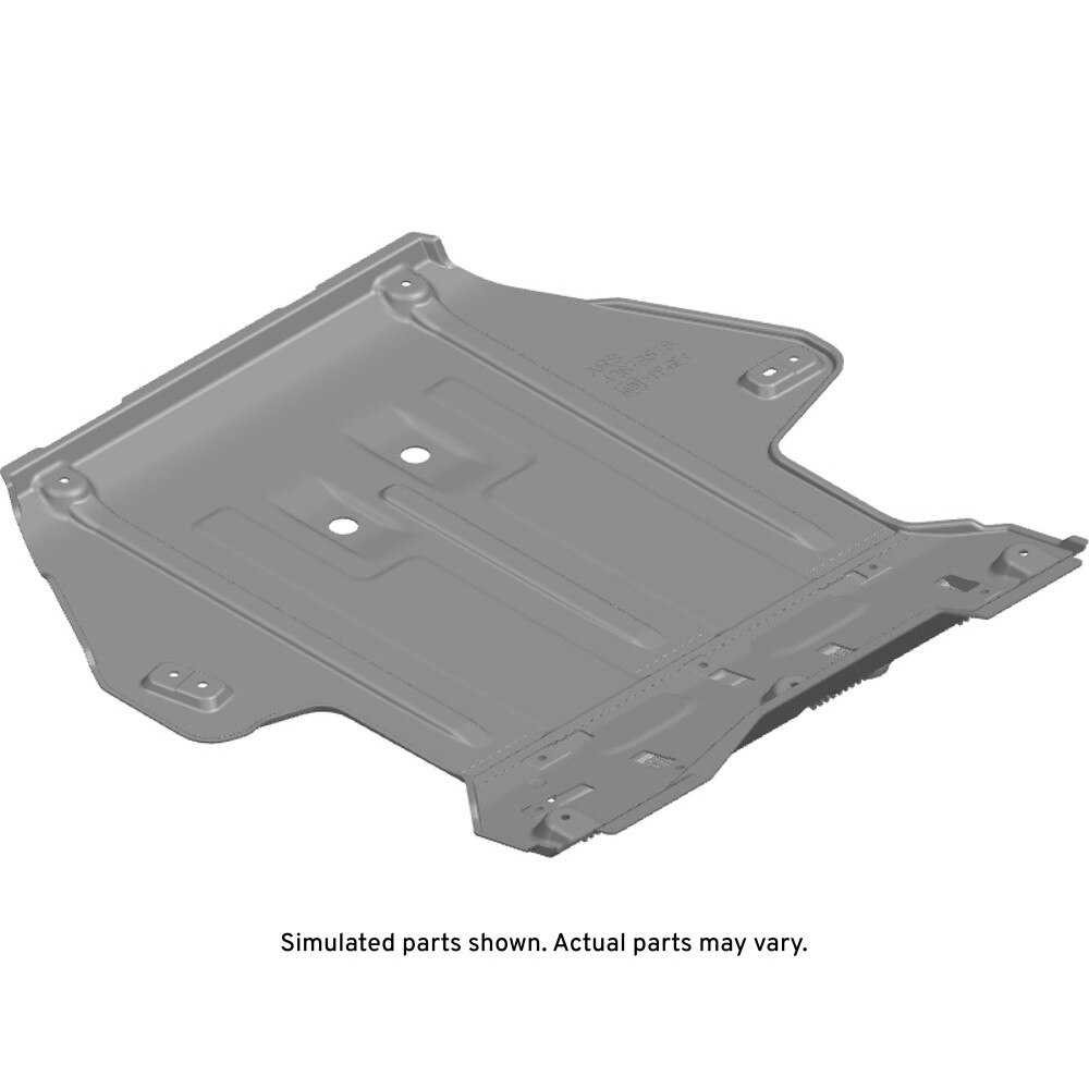 GM Genuine Parts Underbody Rear Air Deflector