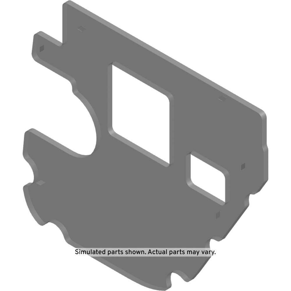 GM Genuine Parts Rear Passenger Side Door Trim Lower Insulator