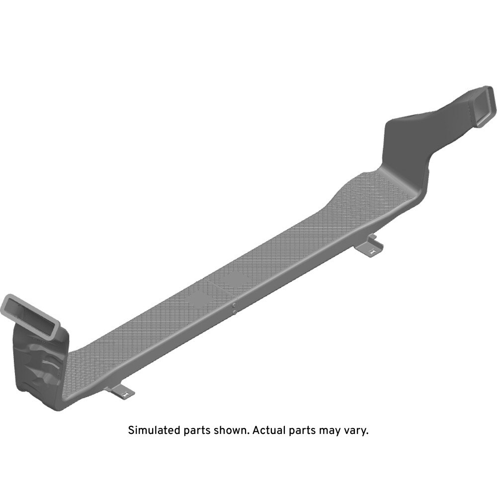 GM Genuine Parts Auxiliary Air Conditioning Air Outlet Center Duct