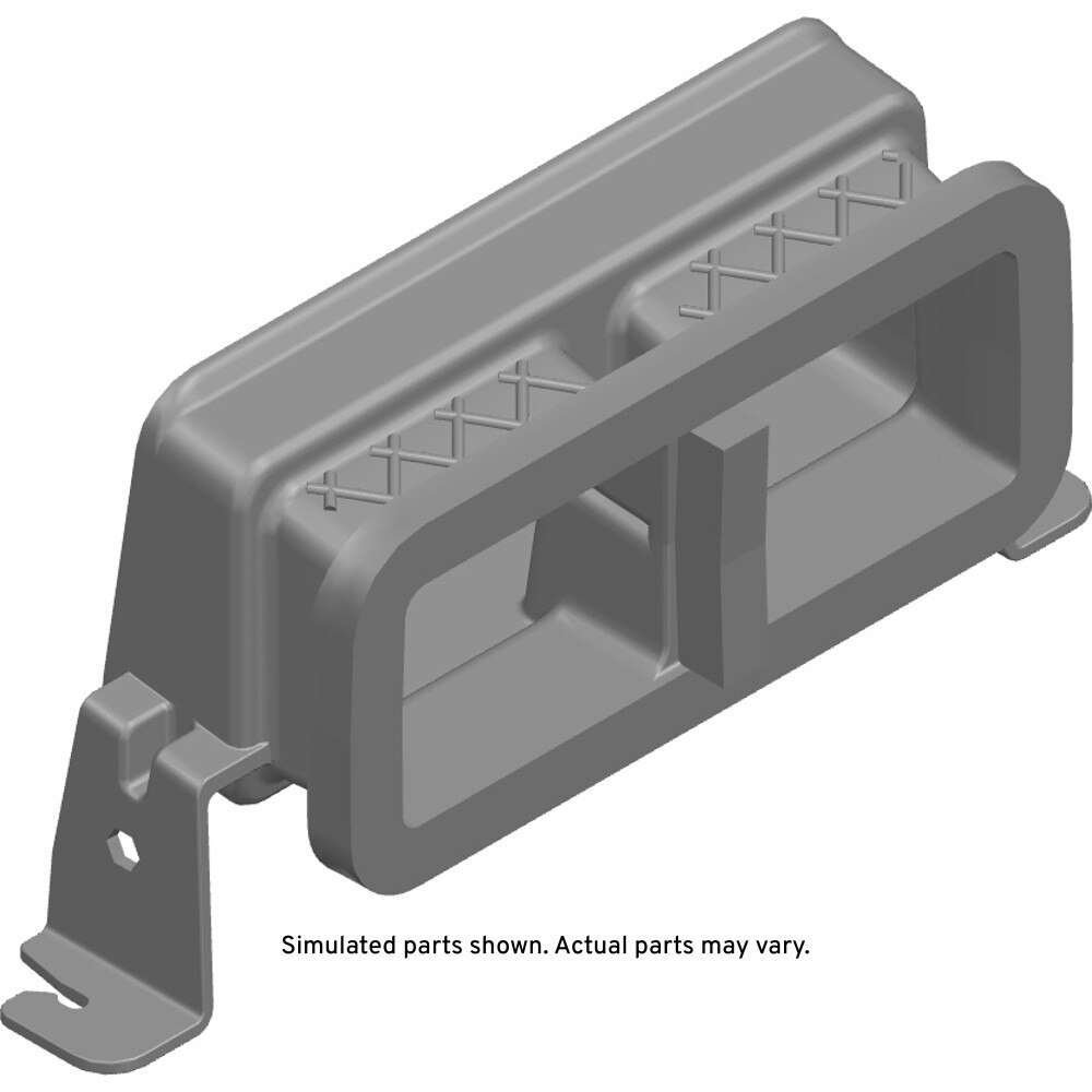 GM Genuine Parts Front Floor Console Rear Air Duct