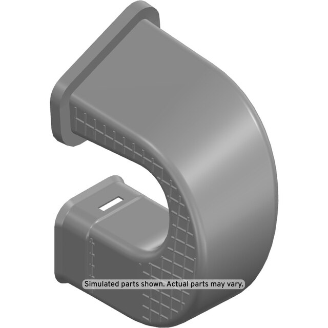 GM Genuine Parts Passengers Side Instrument Panel Outer Air Outlet Auxiliary Duct