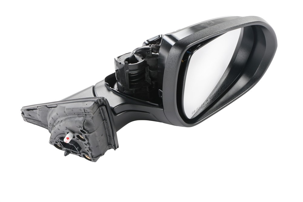 GM Genuine Parts Passenger Side Door Mirror without Cover