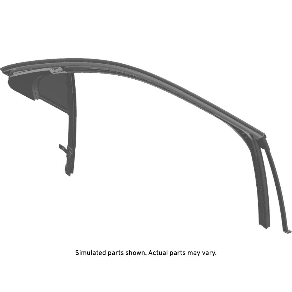 GM Genuine Parts Front Passengers Side Door Window Weatherstrip
