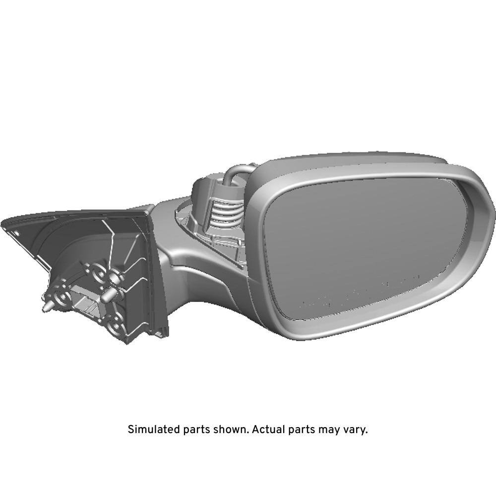 GM Genuine Parts Passenger Side Door Mirror