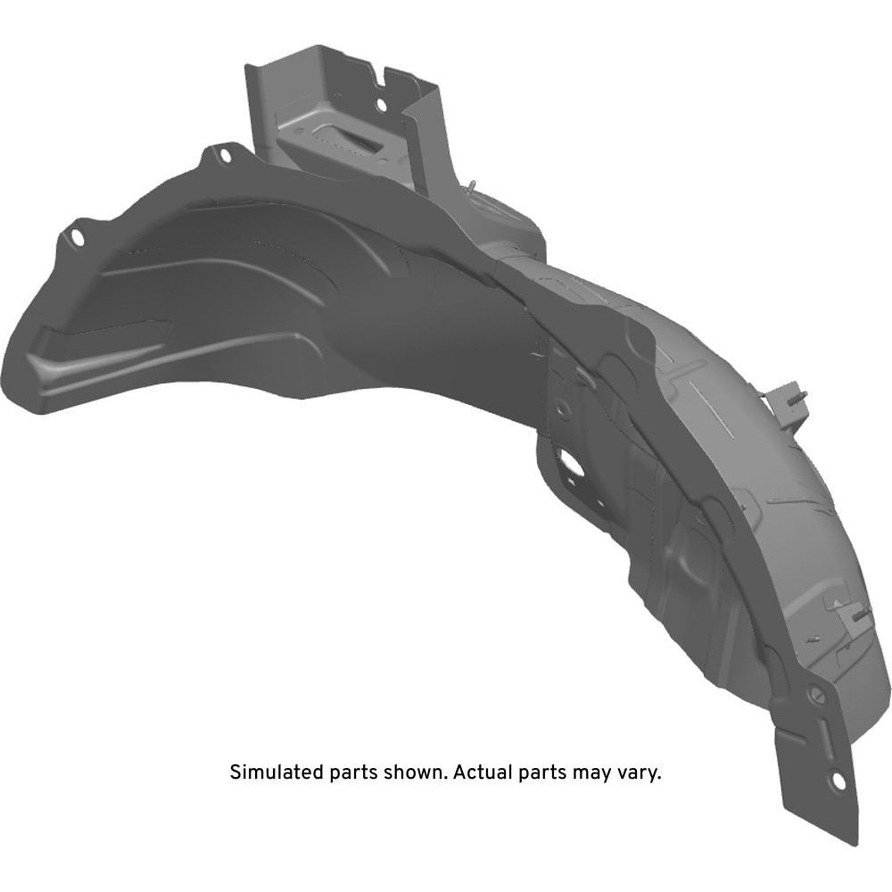 GM Genuine Parts Rear Driver Side Wheelhouse Inner Panel
