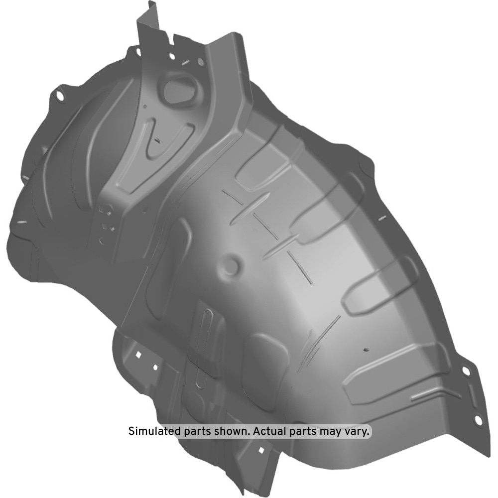 GM Genuine Parts Rear Passenger Side Wheelhouse Inner Panel