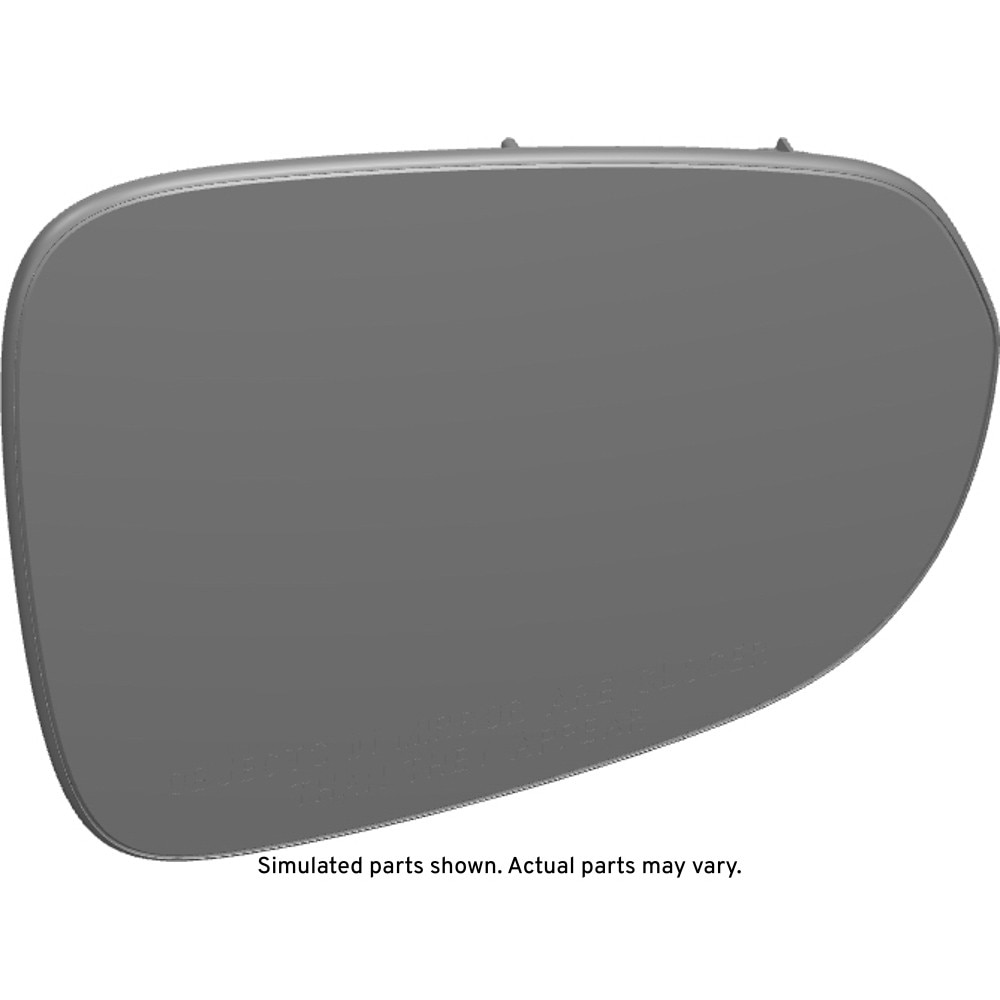 GM Genuine Parts Passenger Side Door Mirror Glass