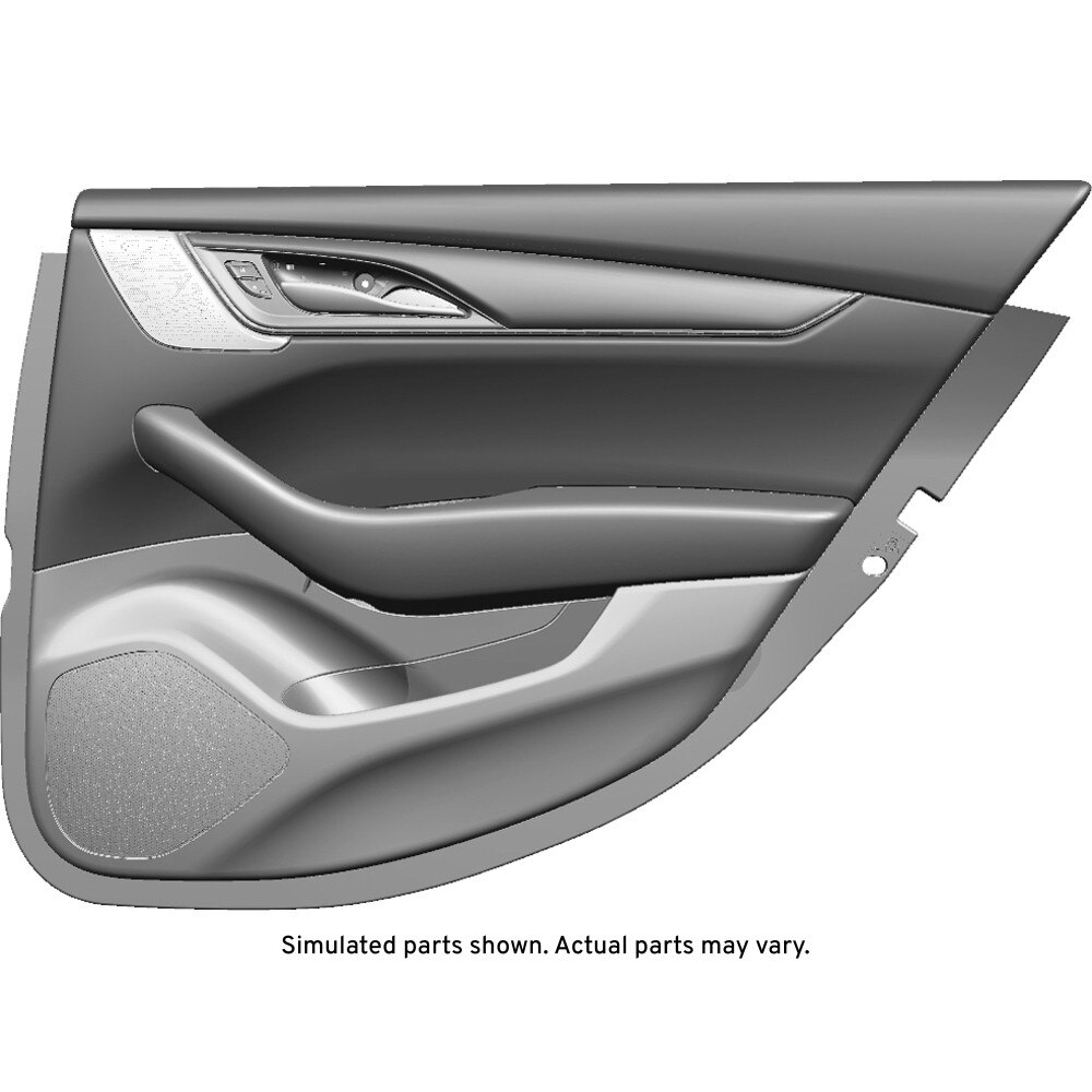 GM Genuine Parts Whisper Beige Rear Passenger Side Door Trim