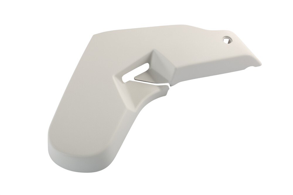 GM Genuine Parts Sheer Gray Rear Passengers Side Seat Inner Hinge Finish Cover