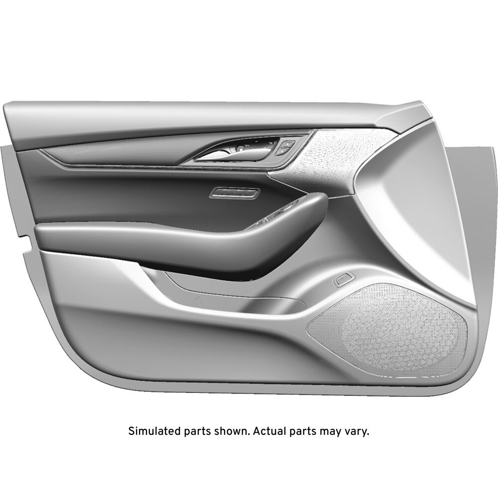 GM Genuine Parts Maple Sugar Front Driver Side Door Trim