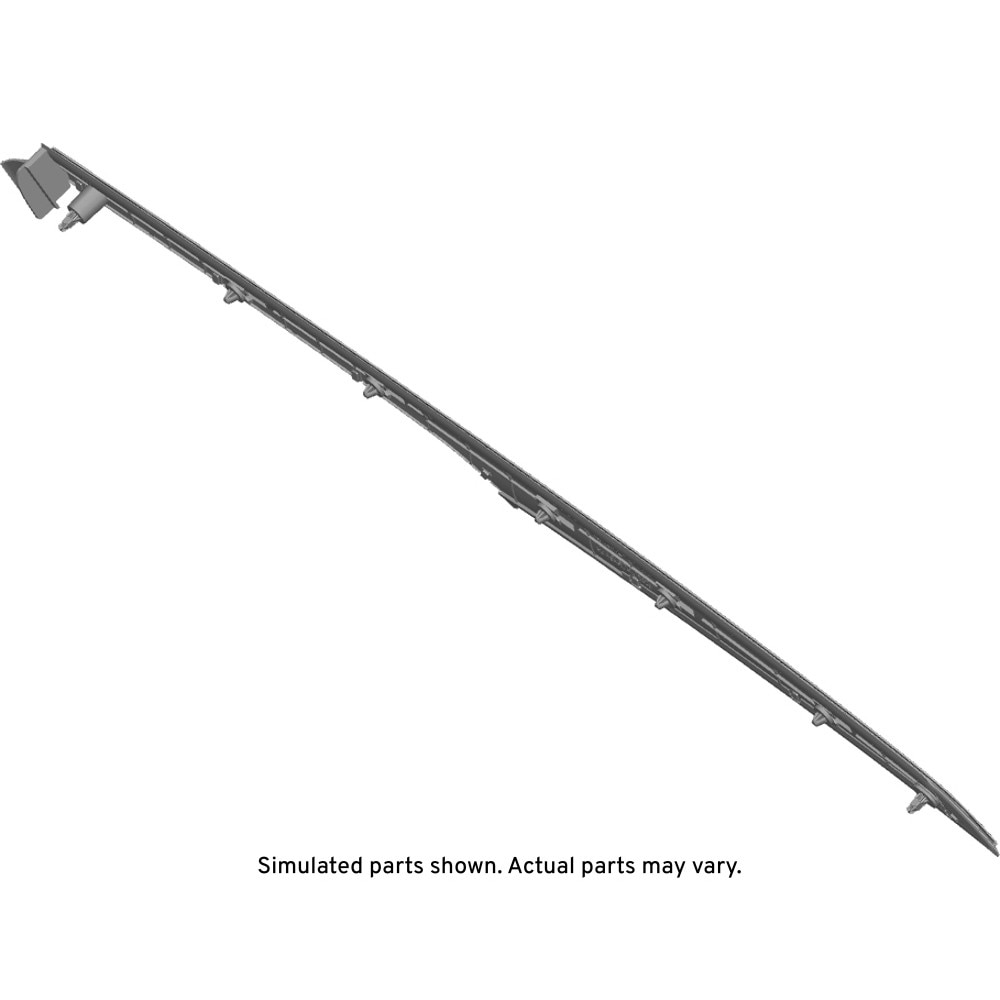 GM Genuine Parts Upper Rear Passenger Side Door Opening Reveal Molding