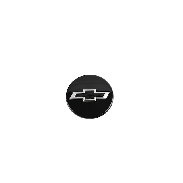 Center Cap in Black with Black Bowtie Logo