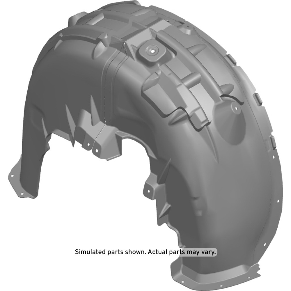 GM Genuine Parts Rear Passenger Side Wheelhouse Liner