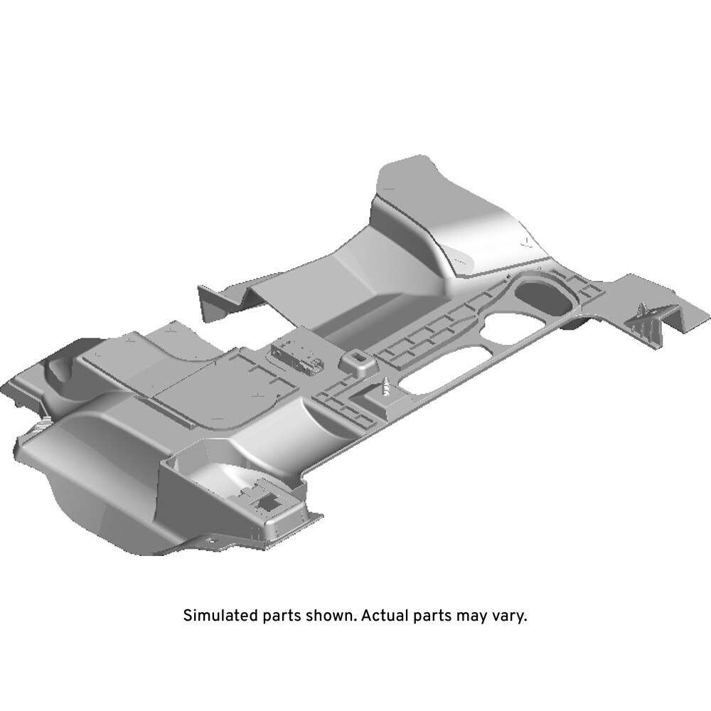 GM Genuine Parts Driver Side Instrument Panel Lower Trim Panel Insulator
