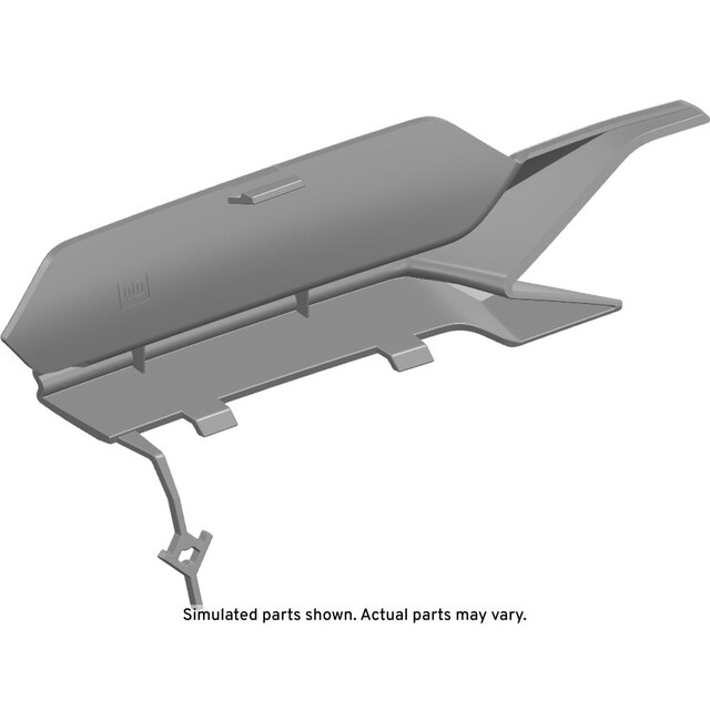 GM Genuine Parts Front Bumper Fascia Tow Eye Access Hole Cover
