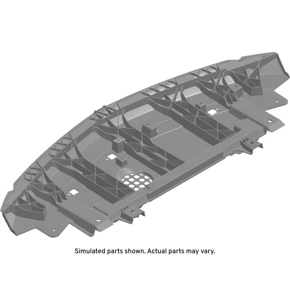 GM Genuine Parts Bumper Cover Reinforcement