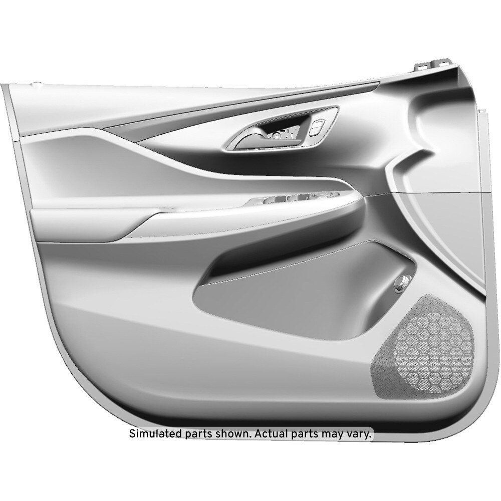 GM Genuine Parts Jet Black Front Driver Side Door Trim