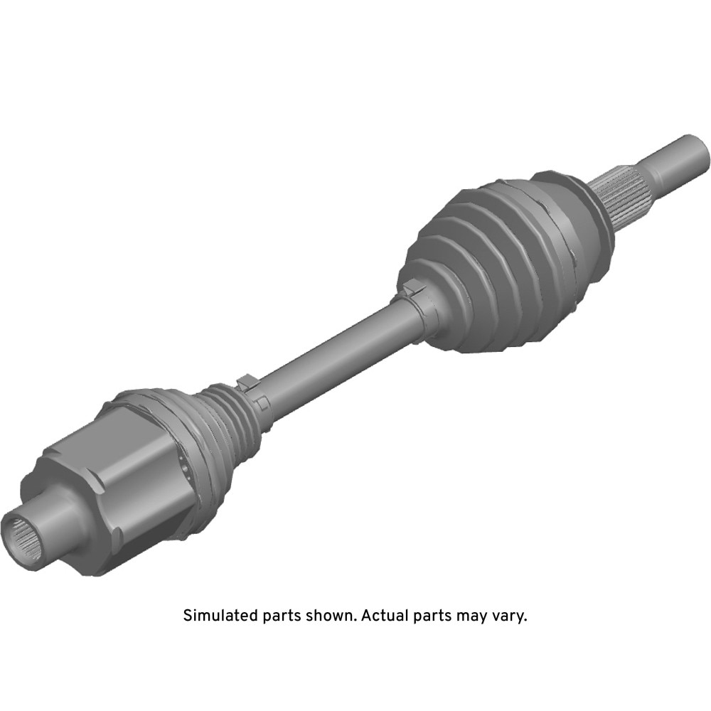 GM Genuine Parts Front Passengers Side Wheel Drive Half Shaft