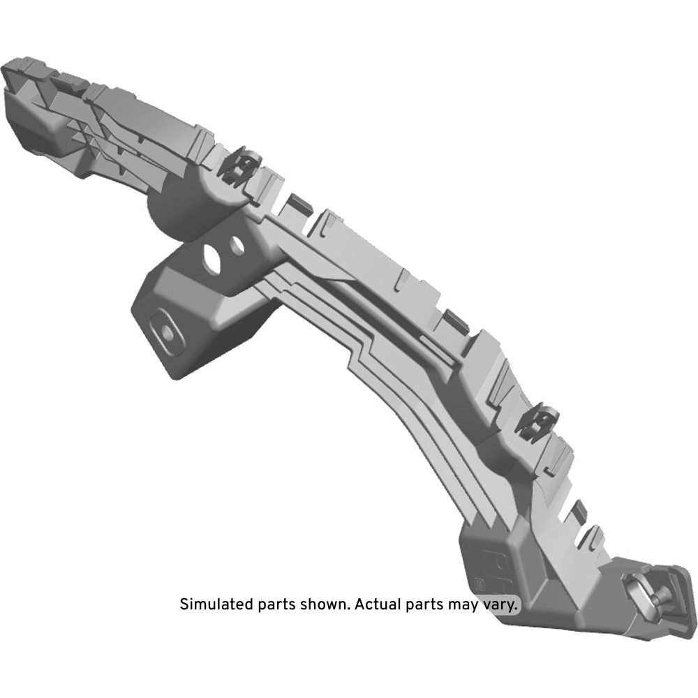 GM Genuine Parts Front Bumper Fascia Passenger Side Guide