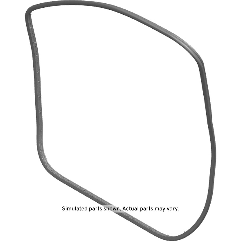 GM Genuine Parts Front Passenger Side Door Weatherstrip (Door Side)